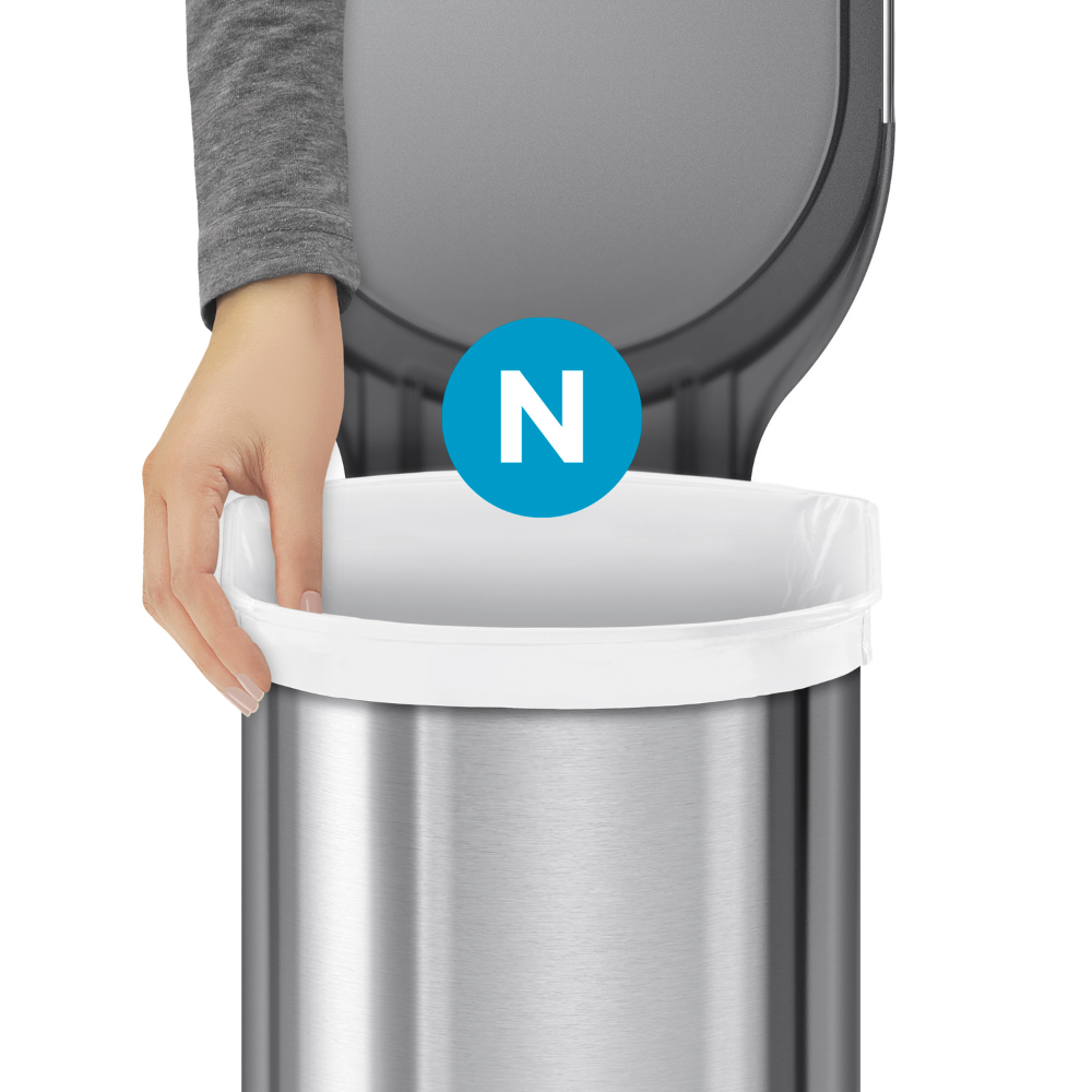 Simplehuman code N custom fit bin liners, pack of 20 (60 liners)