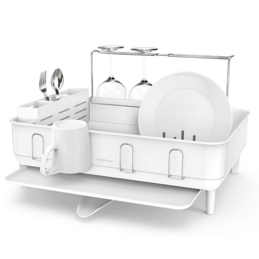 simplehuman steel frame dishrack