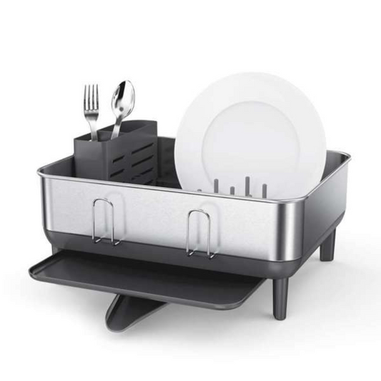 Simplehuman compact steel frame dishrack