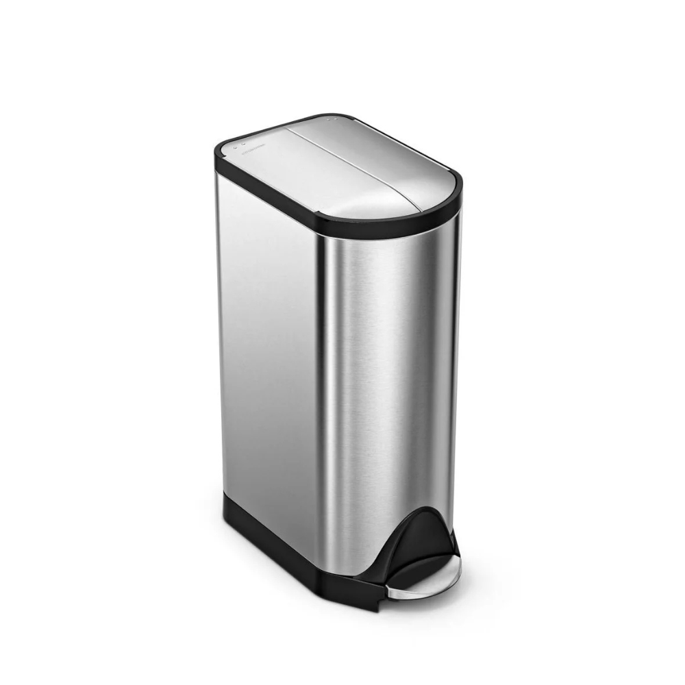 Simplehuman 30L butterfly pedal bin