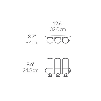Simplehuman wall mount pumps
