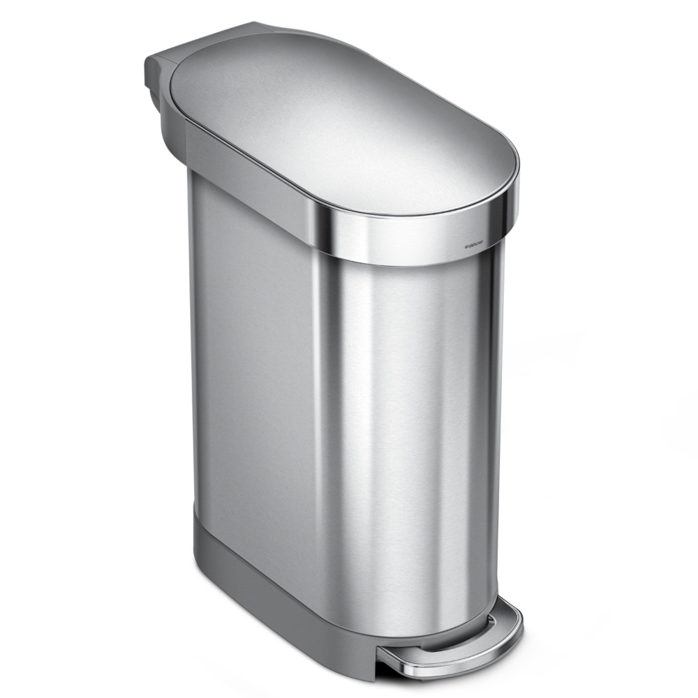 Simplehuman slim pedal bin 45L