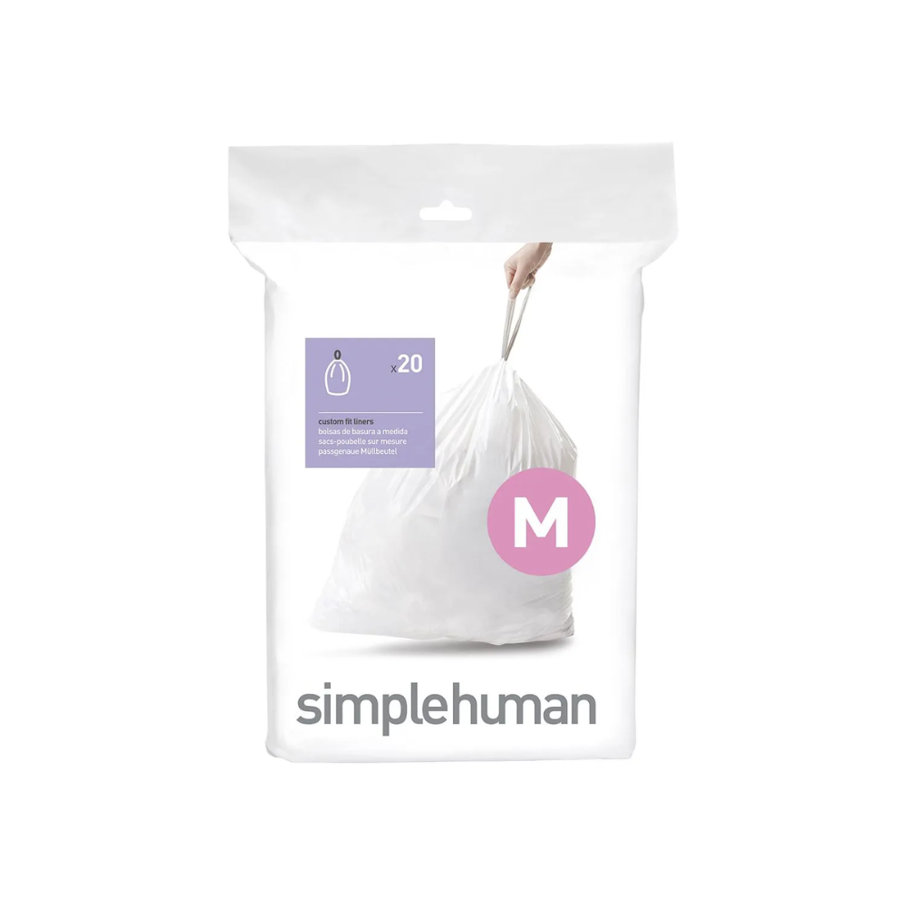 Simplehuman Custom fit liners 45L Code M