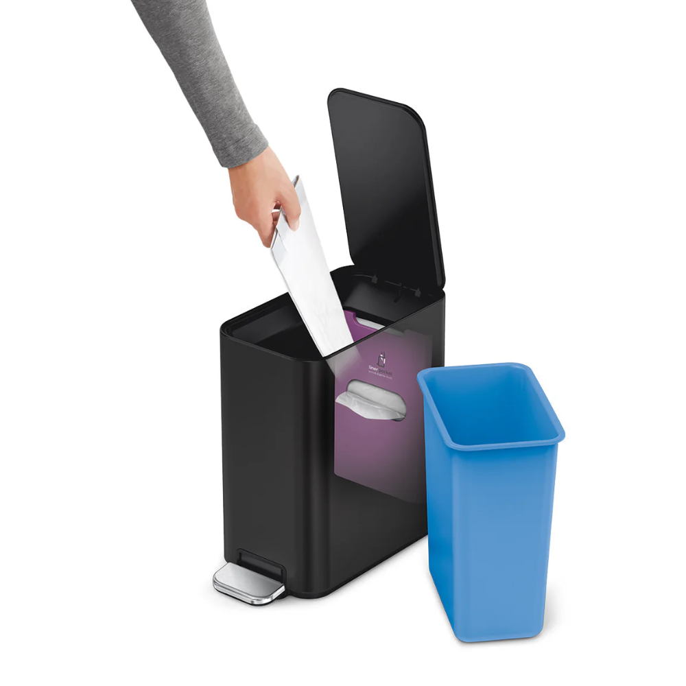 Simplehuman slim pedal bin 5L