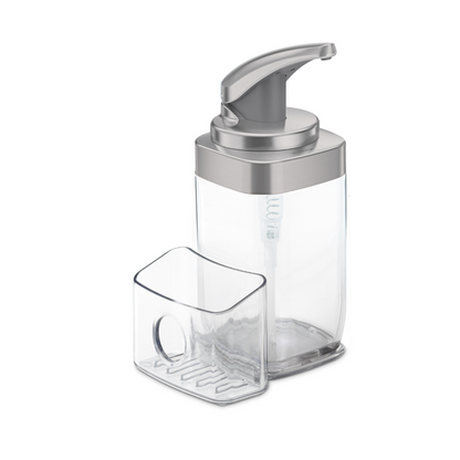 Simplehuman square push pump + caddy