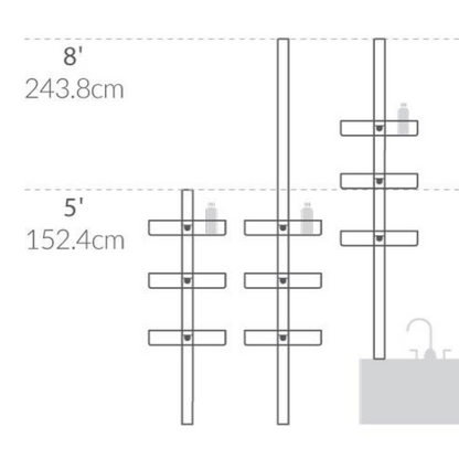 Simplehuman medium tension caddy