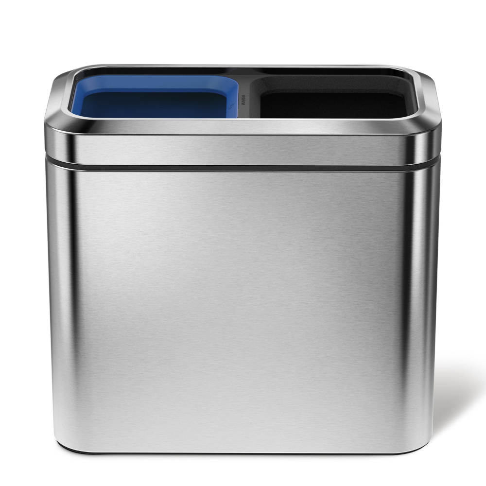 Simplehuman slim open recycler