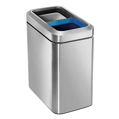 Simplehuman slim open recycler