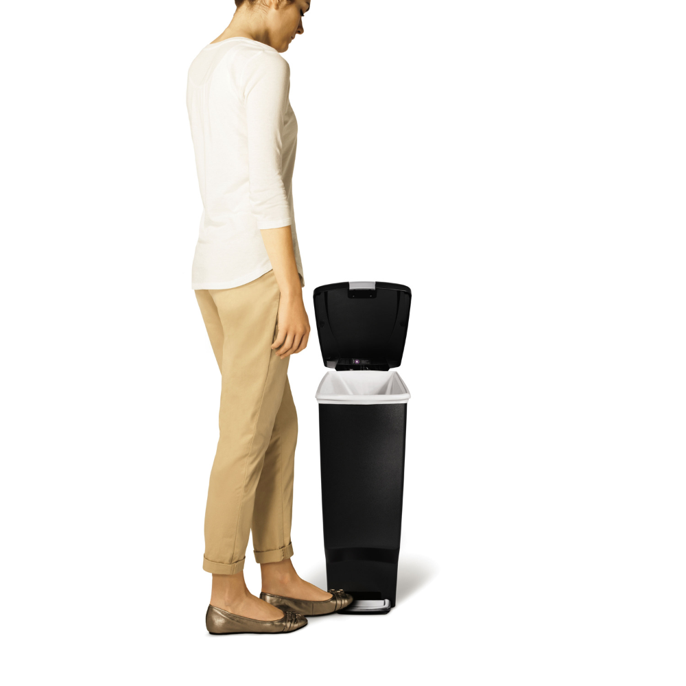 Simplehuman slim pedal bin 40L