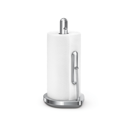 Simplehuman tension arm paper towel holder, brushed stainless steel