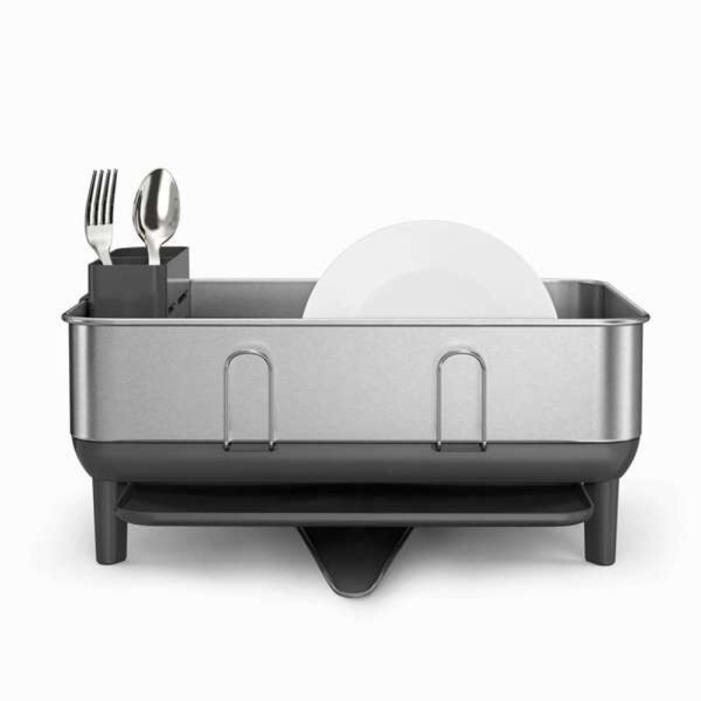 Simplehuman compact steel frame dishrack