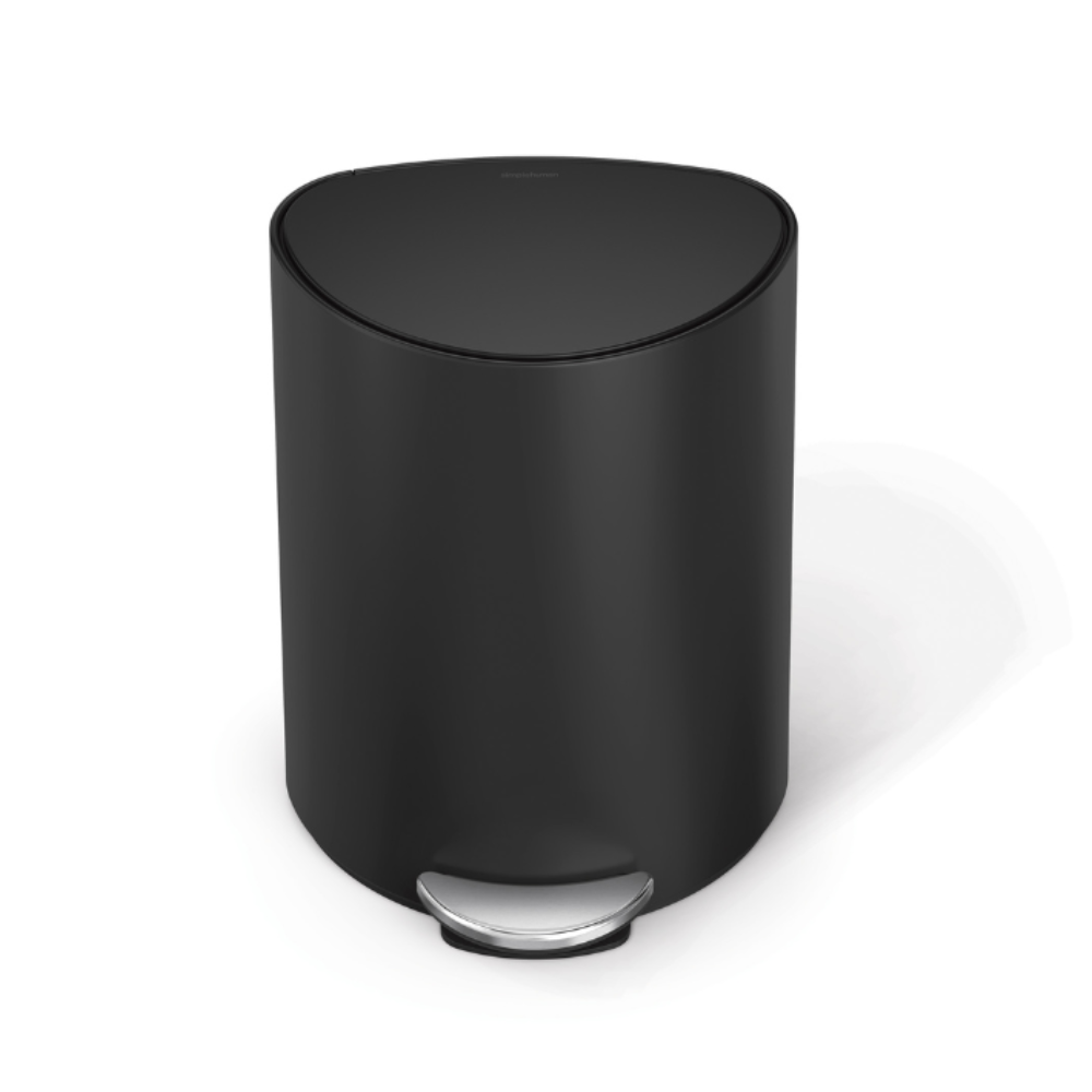 Simplehuman semi-round pedal bin 6L