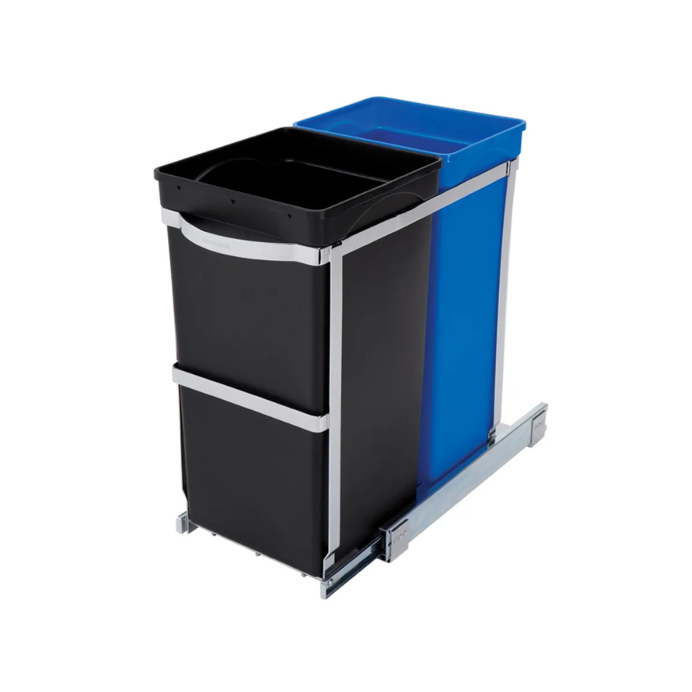 Simplehuman under-counter pull-out recycler 35L