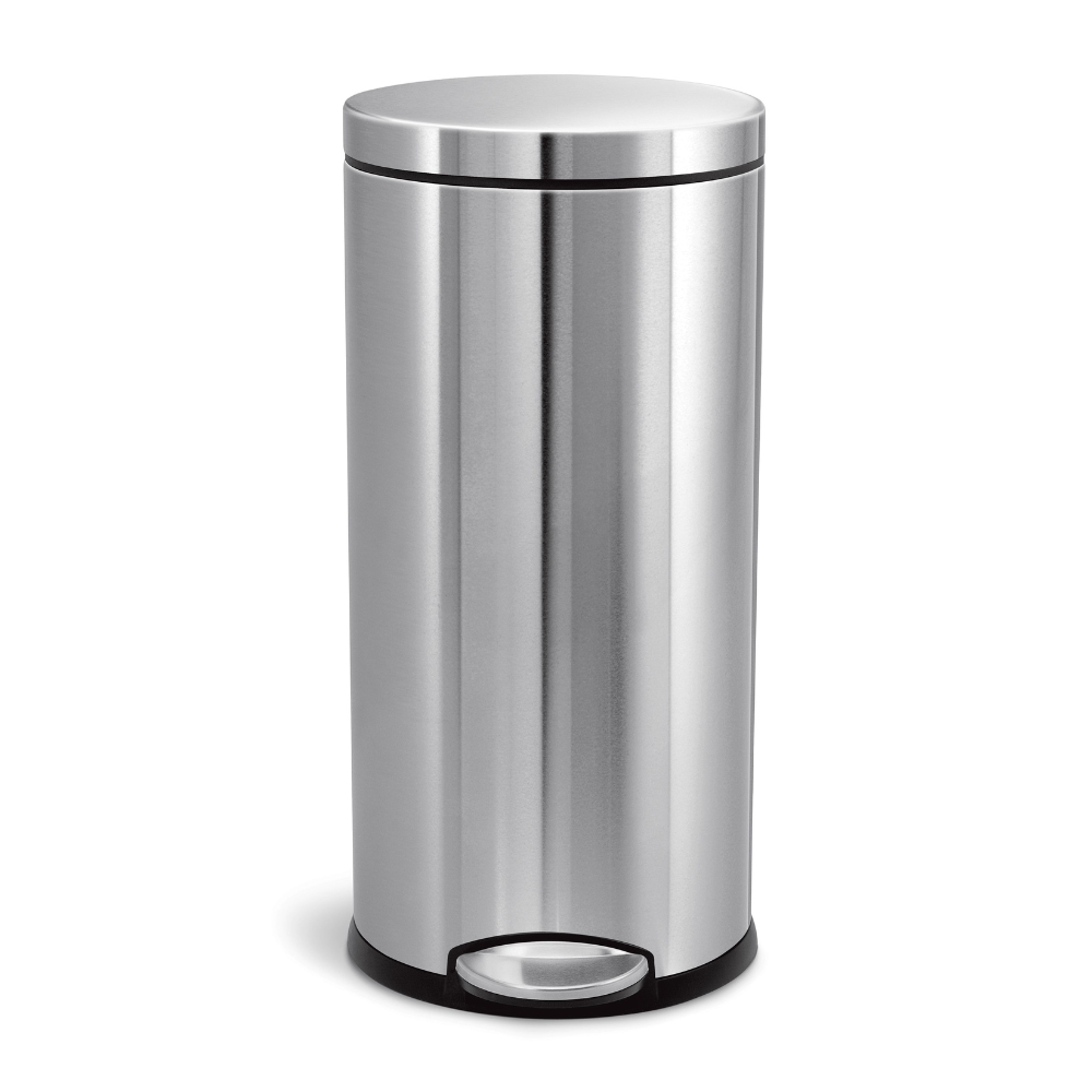 Simplehuman round pedal bin 30L