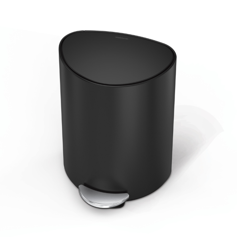 Simplehuman semi-round pedal bin 6L
