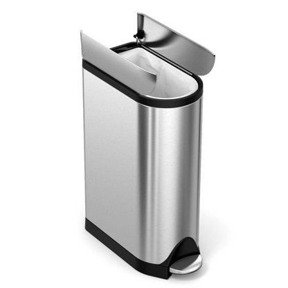Simplehuman butterfly pedal bin 18L