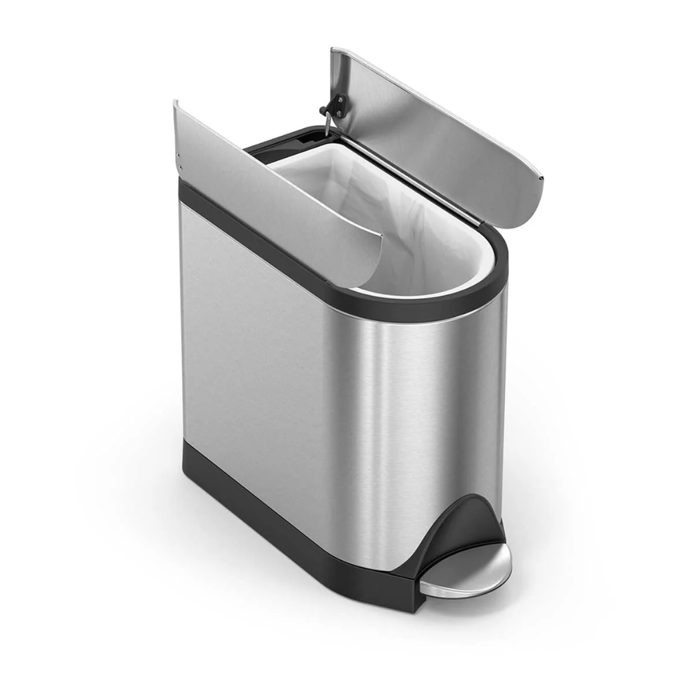 Simplehuman butterfly pedal bin 10L