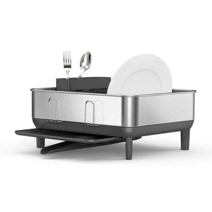 Simplehuman compact steel frame dishrack