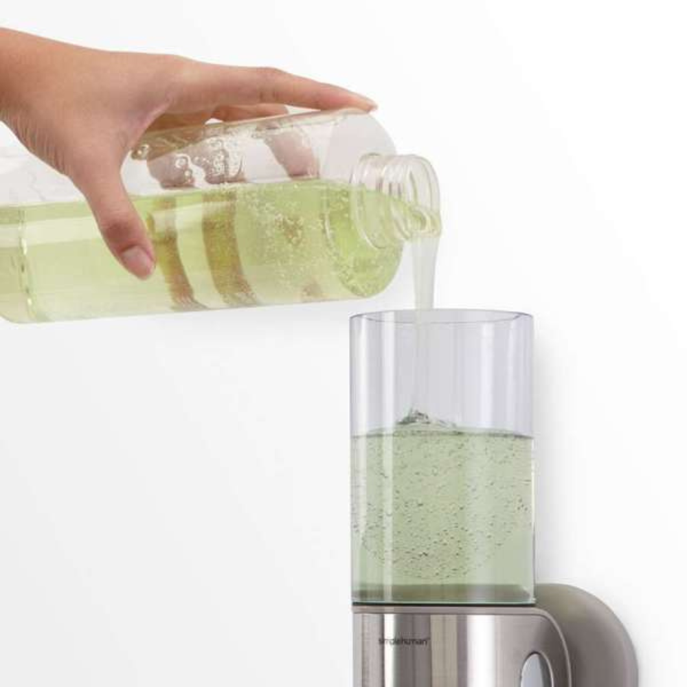 Simplehuman twin wall mount pumps