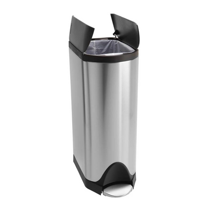 Simplehuman 30L butterfly pedal bin