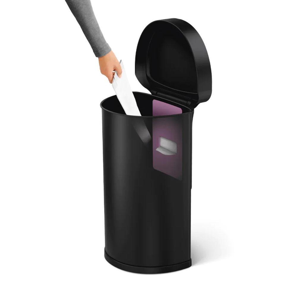 Simplehuman semi-round sensor bin 45L
