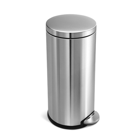 Simplehuman round pedal bin 30L
