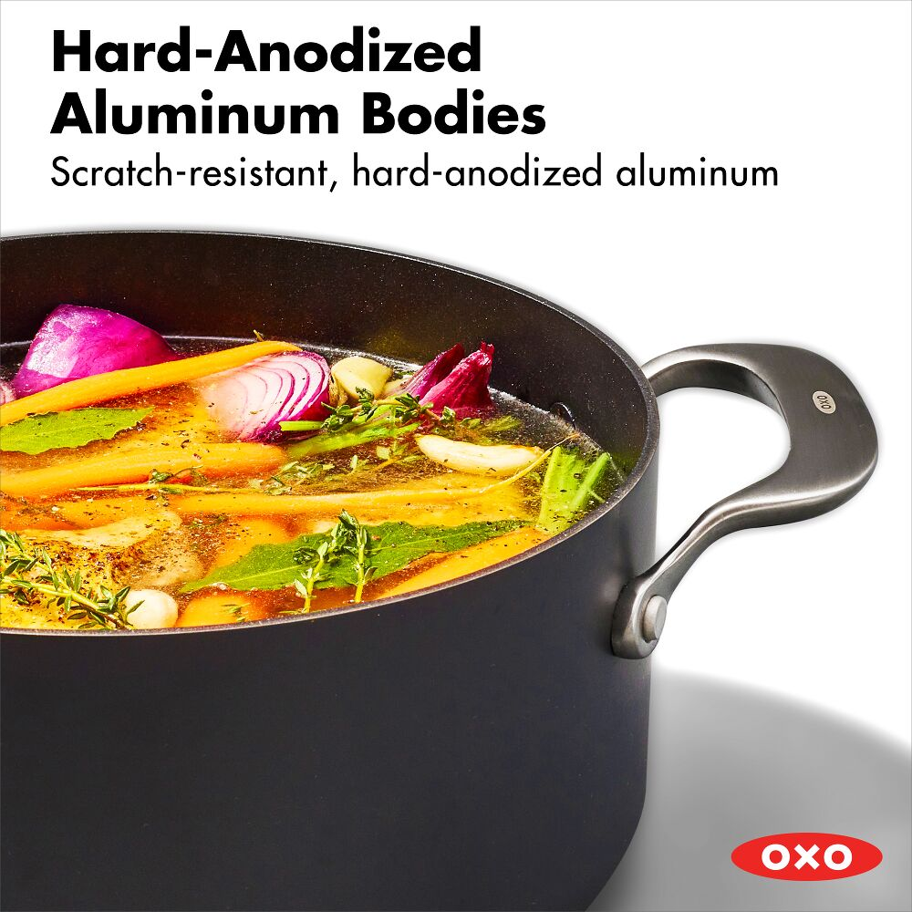 OXO Professional Kεραμική Αντικολλητική Κατσαρόλα 4.7L με Καπάκι