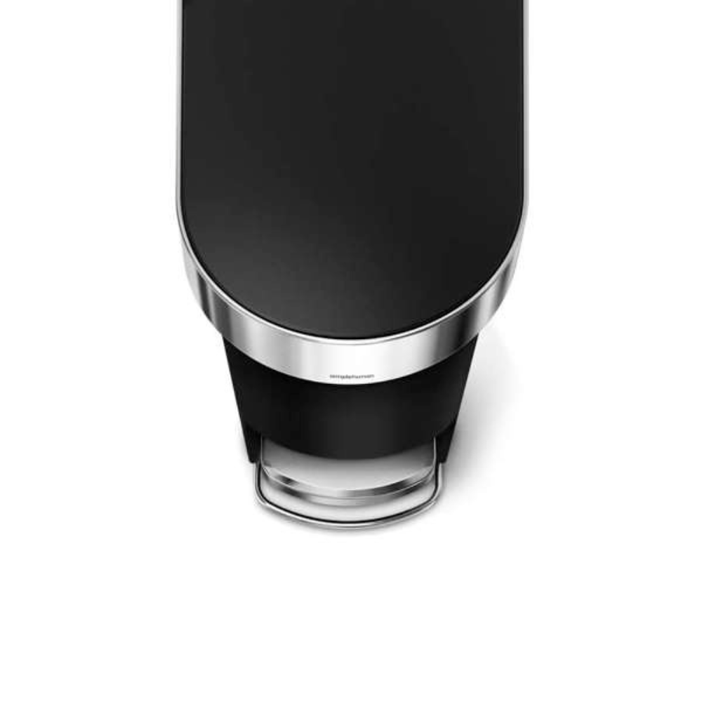 Simplehuman slim pedal bin with liner rim 40L