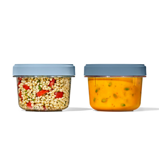 OXO Set Pop Δοχείων Aποθήκευσης Twist & Stack 0.6L