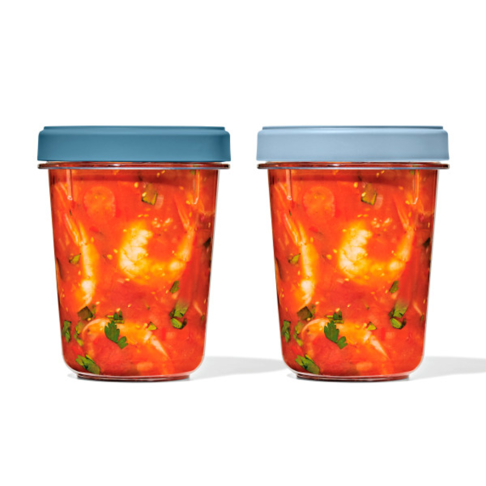 OXO Set Pop Δοχείων Aποθήκευσης Twist & Stack 1L