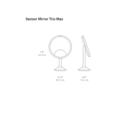 Simplehuman Sensor Mirror Trio Max