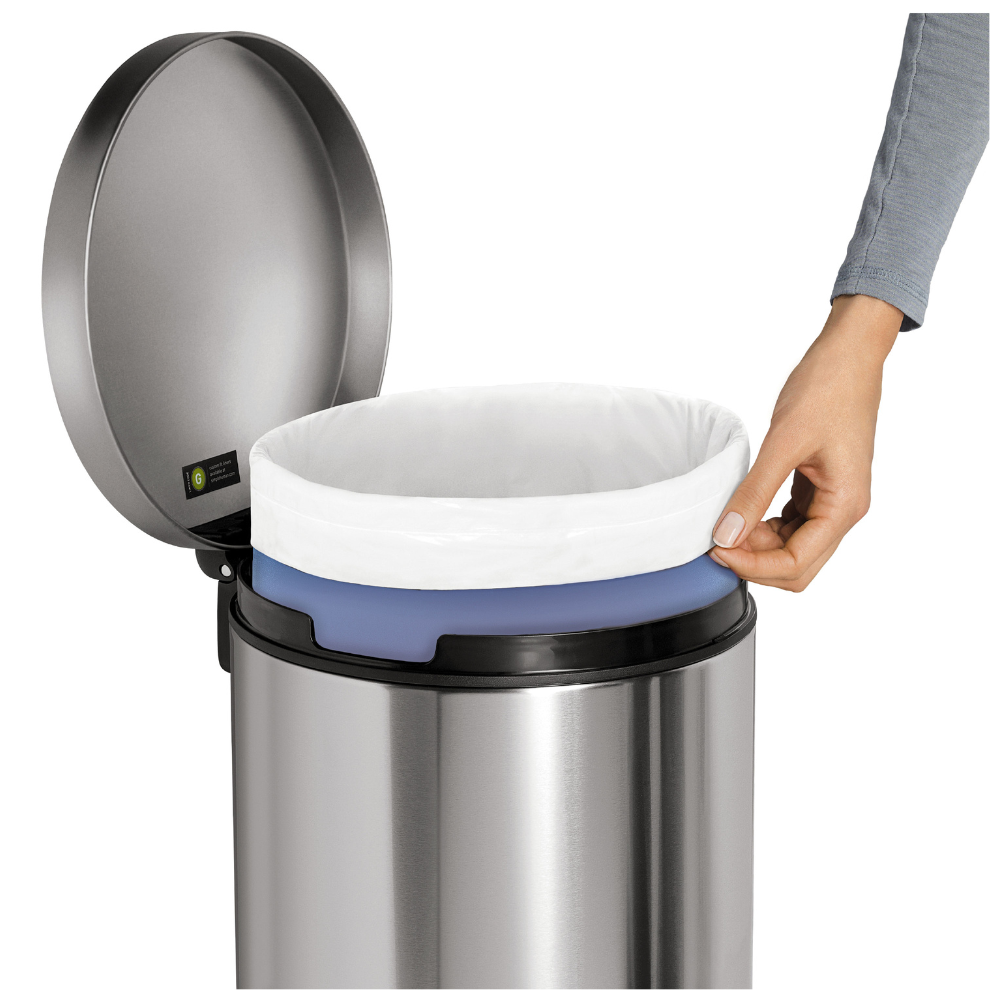 Simplehuman round pedal bin 30L