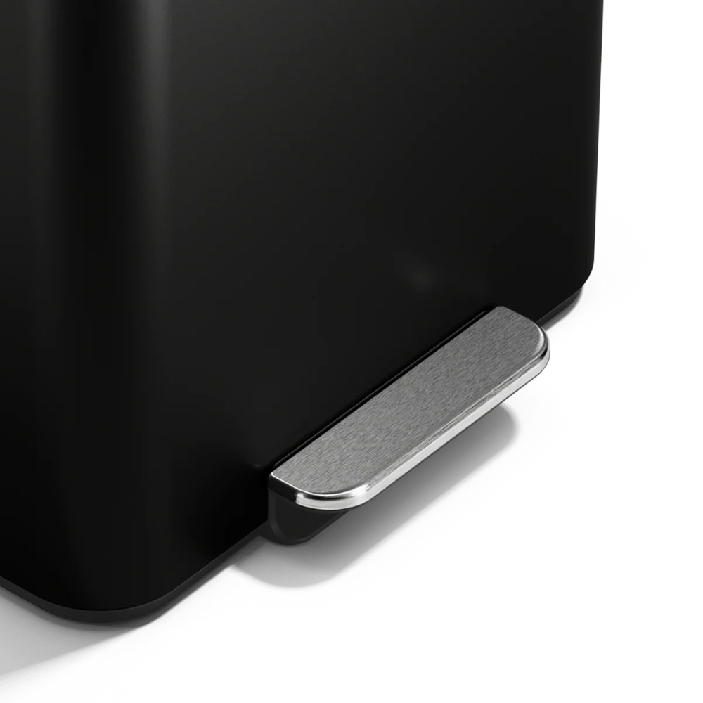 Simplehuman mini recycler pedal bin 15L