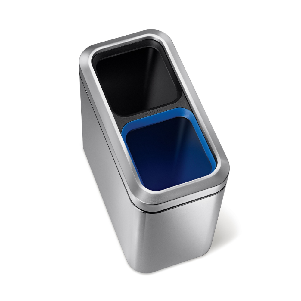 Simplehuman slim open recycler