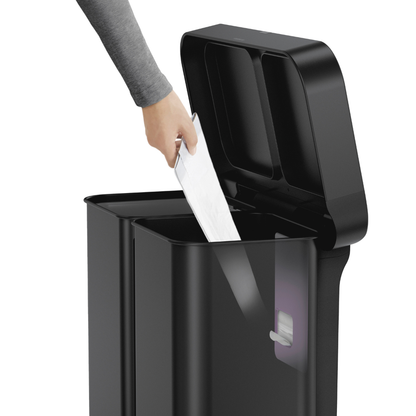 Simplehuman recycler rectangular step bin 58L
