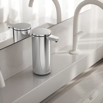 Simplehuman rechargeable liquid sensor  pump, high-grade polished
