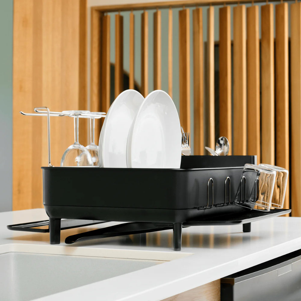simplehuman steel frame dishrack